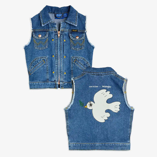 Wrangler Dove Denim Vest