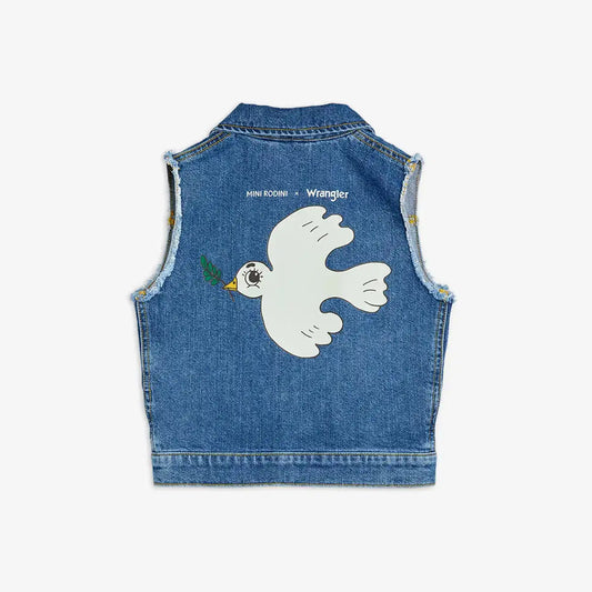 Wrangler Dove Denim Vest