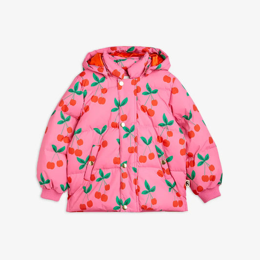 Cherry Pink Puffer Jacket