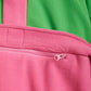 Pink Panel Fleece Pullover