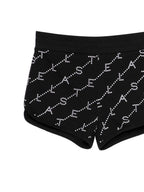 Black Shorts With Logo