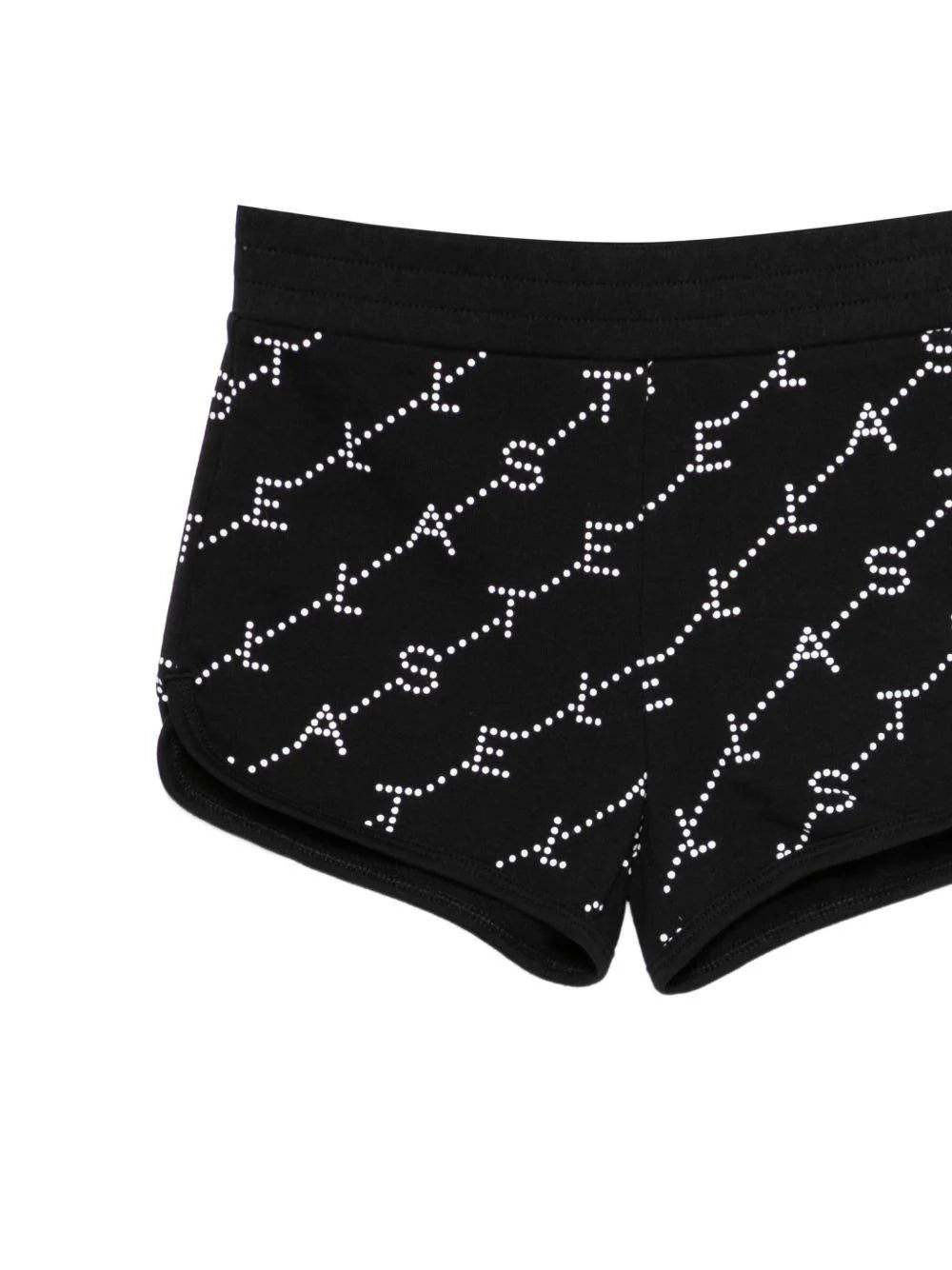 Black Shorts With Logo