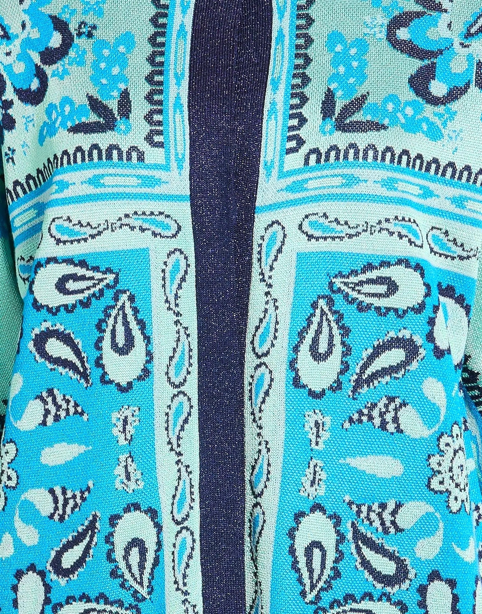 Jacquard Blue Vest