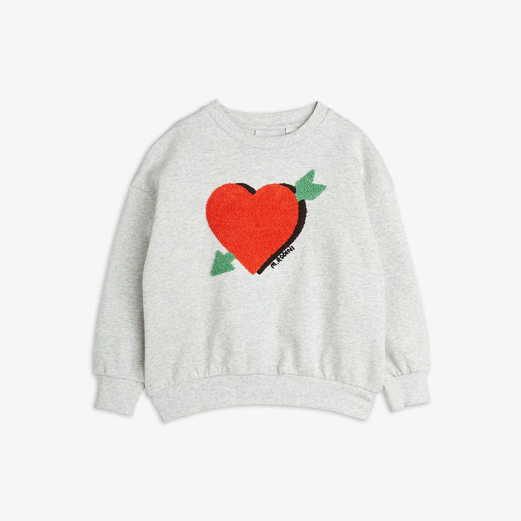 Arrow Heart Chenille Sweatshirt