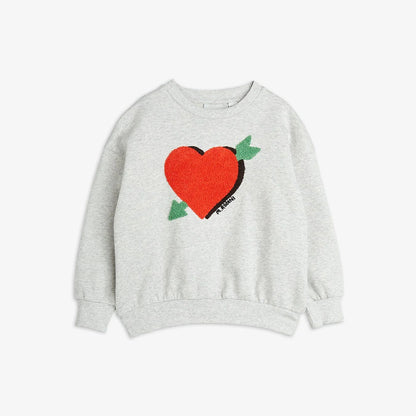 Arrow Heart Chenille Sweatshirt