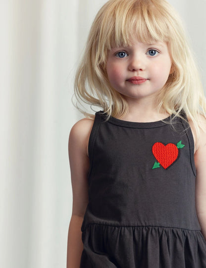 Arrowed Heart Tank Dress