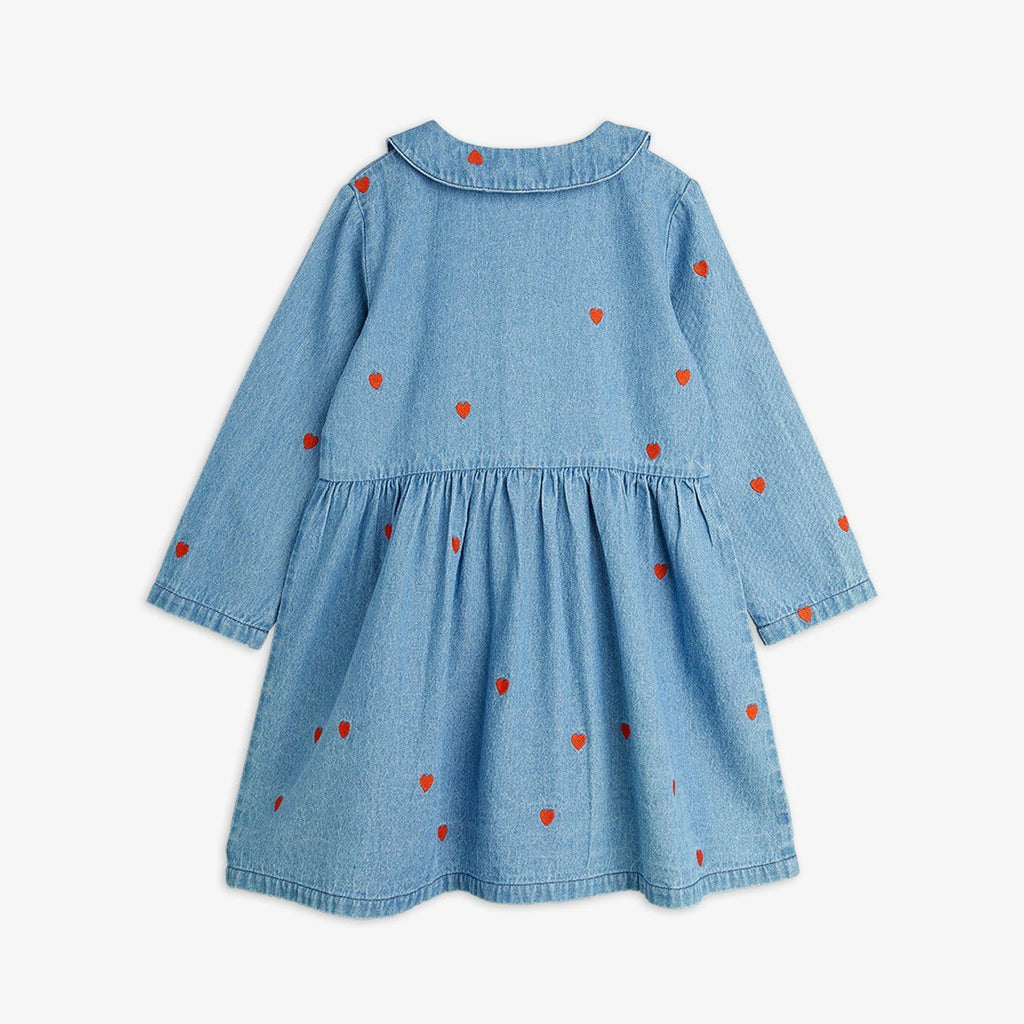 Mini Hearts Denim Dress