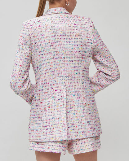 Multicolor Bouclé Jacket