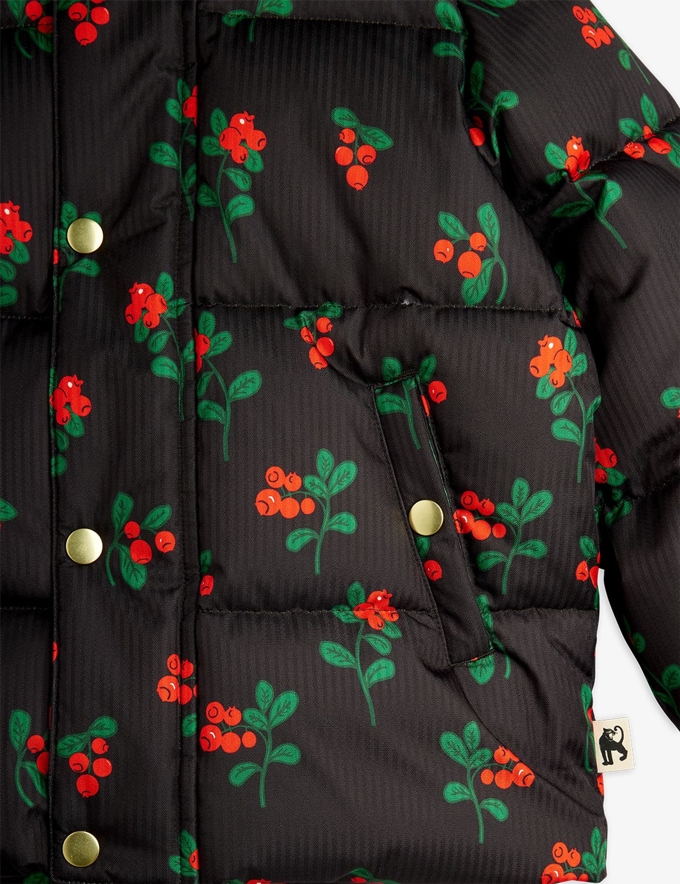 Lingonberries Hooded Puffer