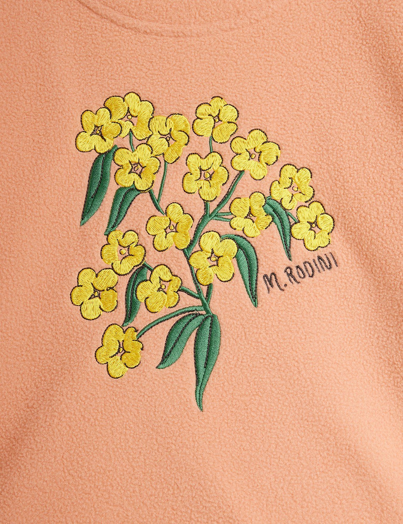 Alpine Flowers Fleece Long Sleeve Top