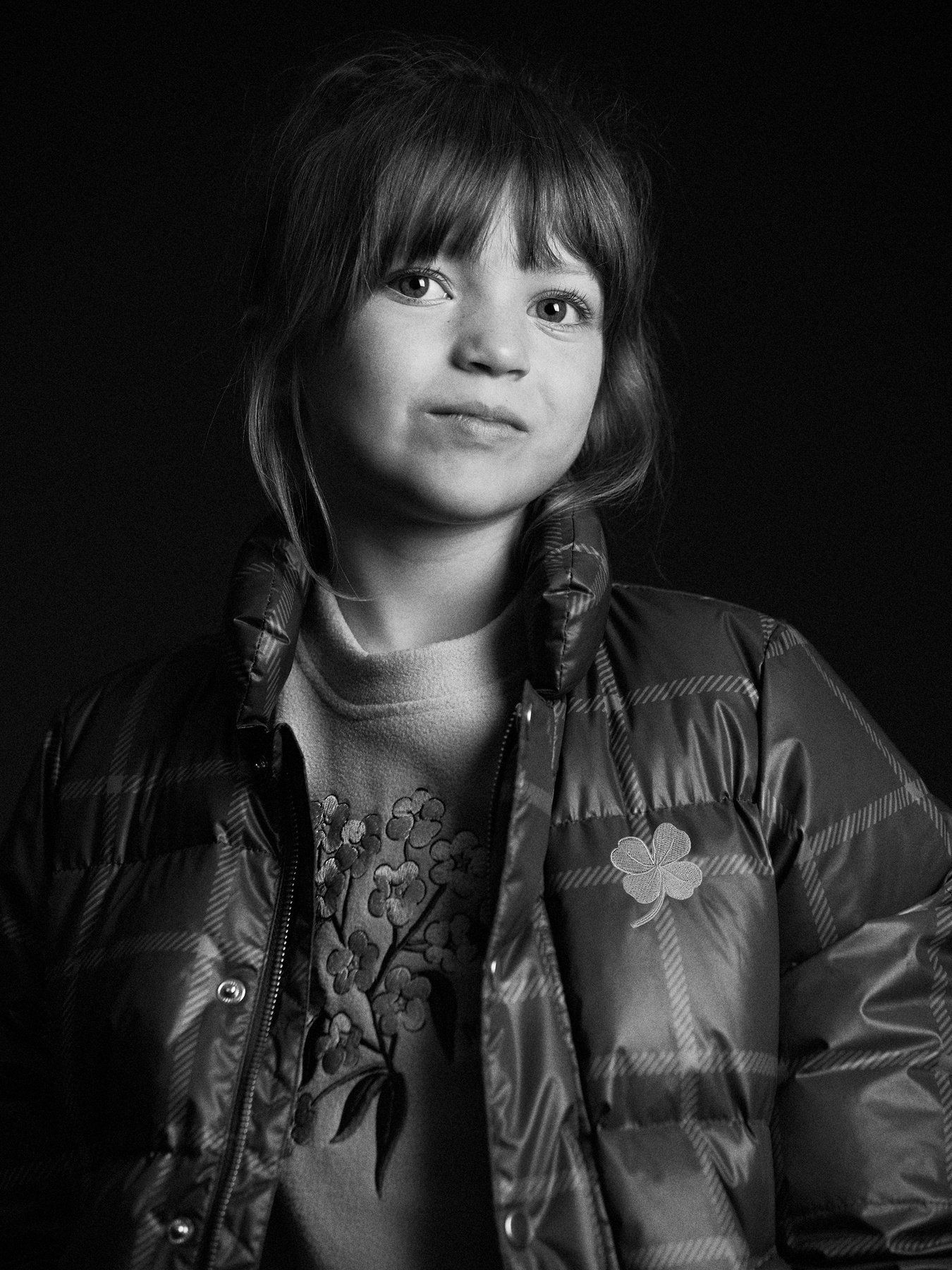 Alpine Flowers Fleece Long Sleeve Top