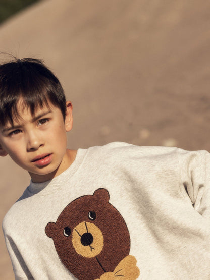 Bear Chenille Sweatshirt