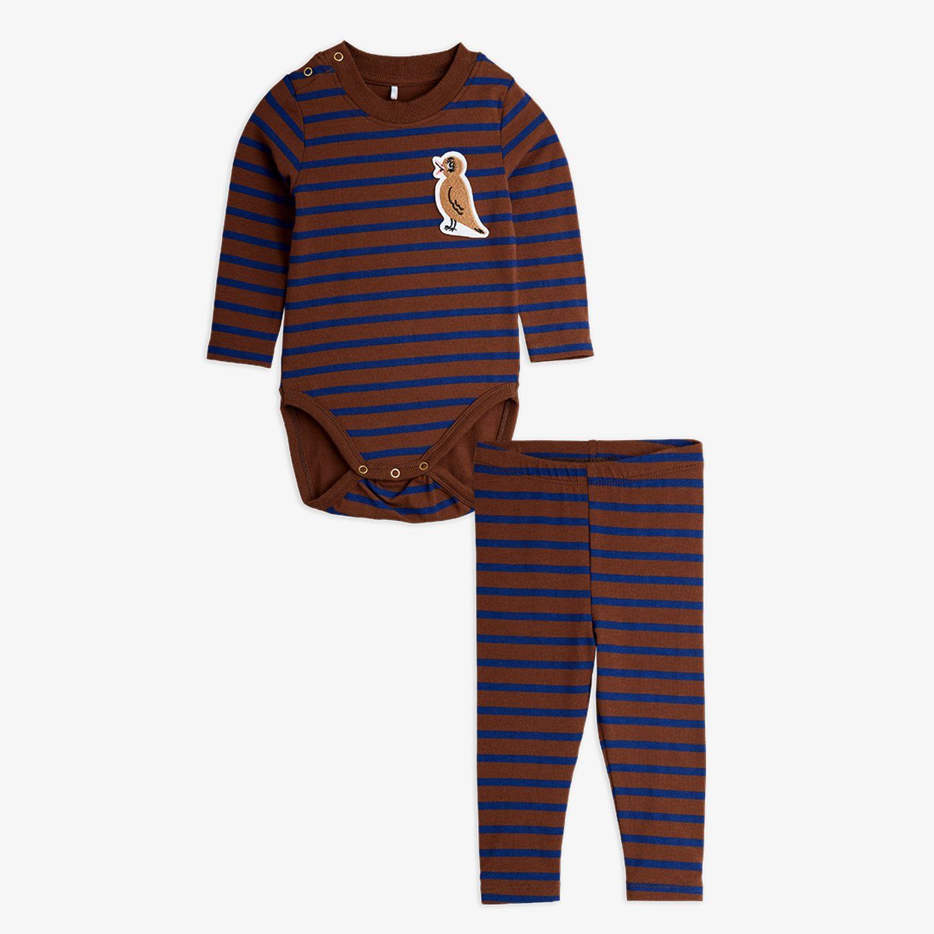 Stripe Bird Patch Set