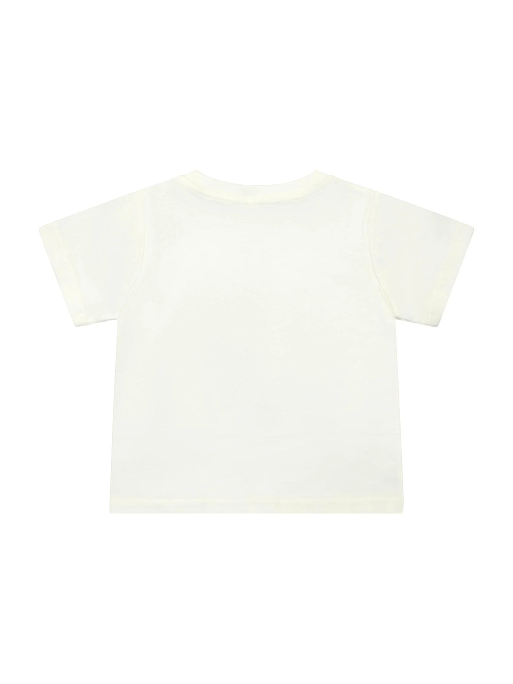 Baby White Graphic T-Shirt Logo