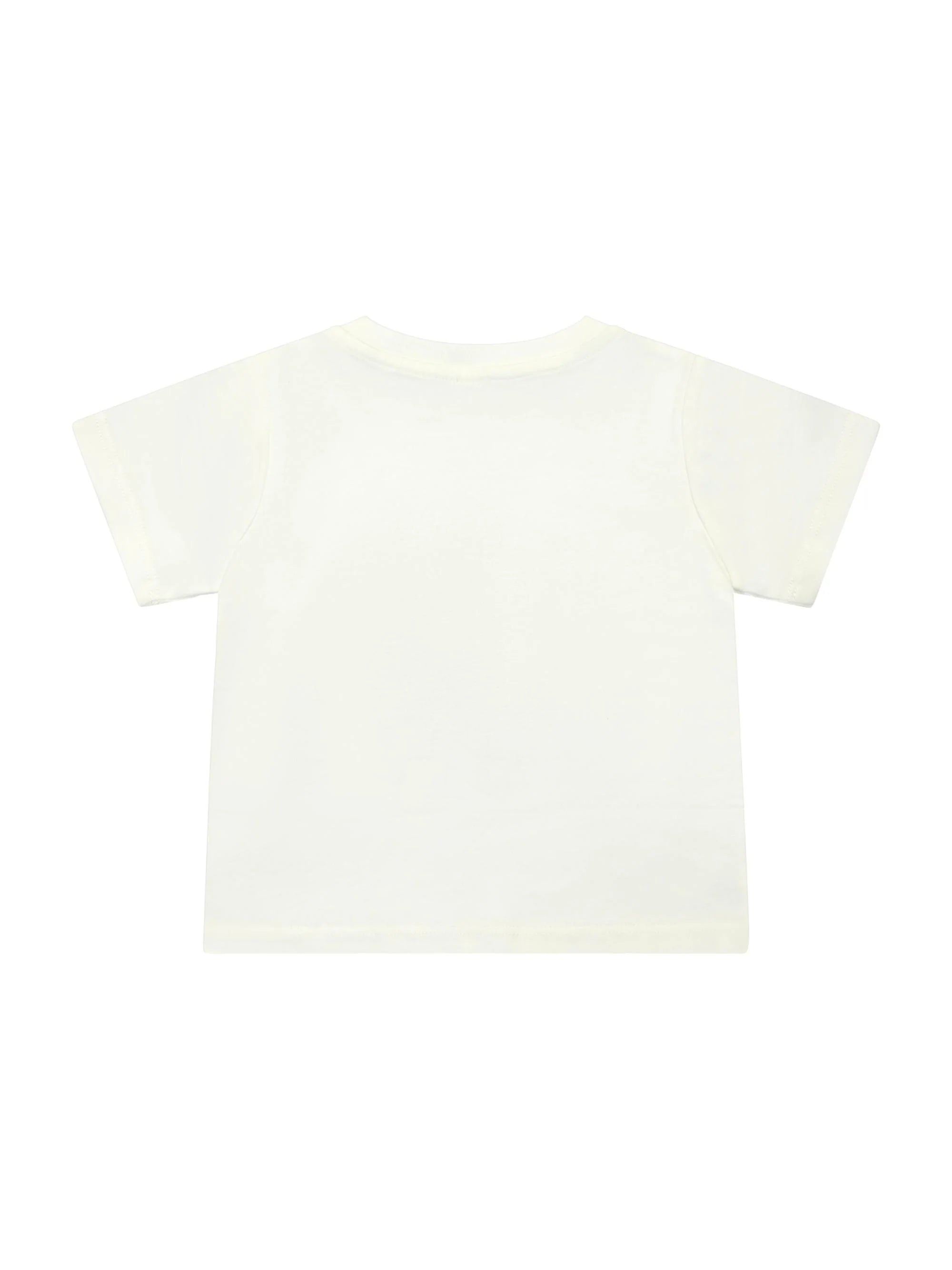 Baby White Graphic T-Shirt Logo