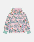 Girls Pink Logo Windbreaker