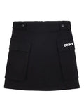 Black Mini Skirt With Pockets