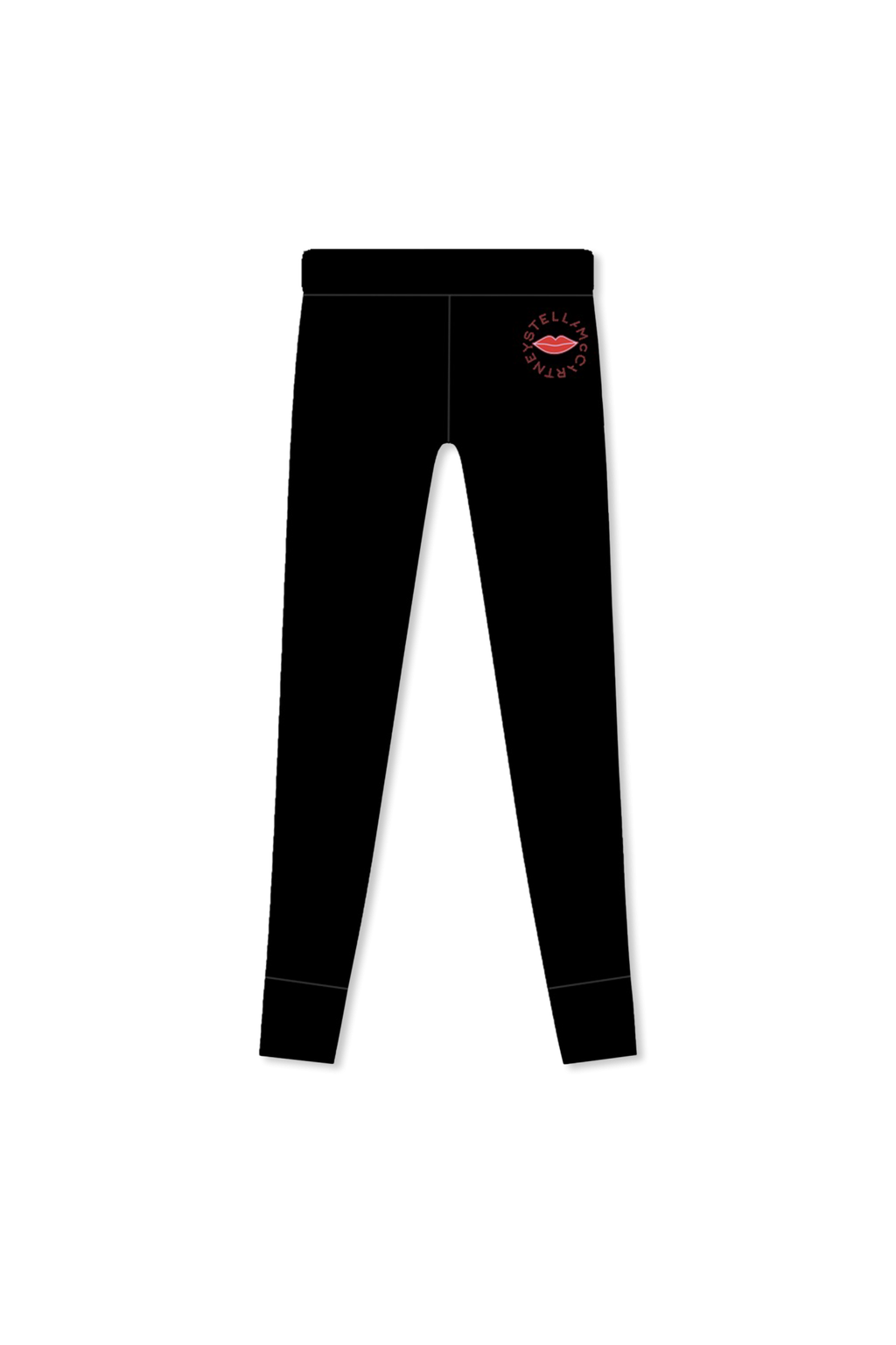 Black Leggings With Logo