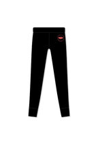 Black Leggings With Logo