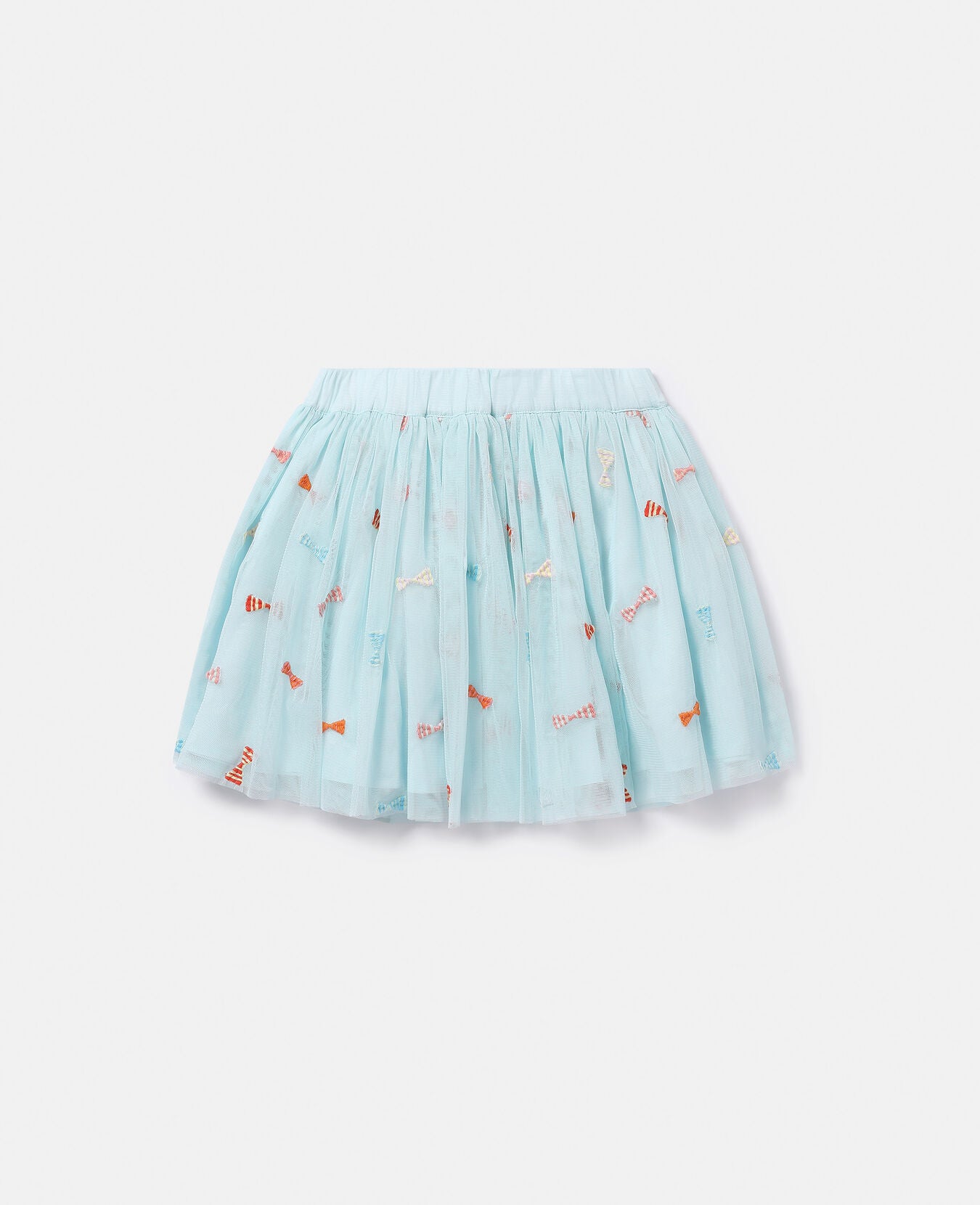 Bow Embroidery Tutu Skirt