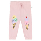 Pink Ice Cream Joggers