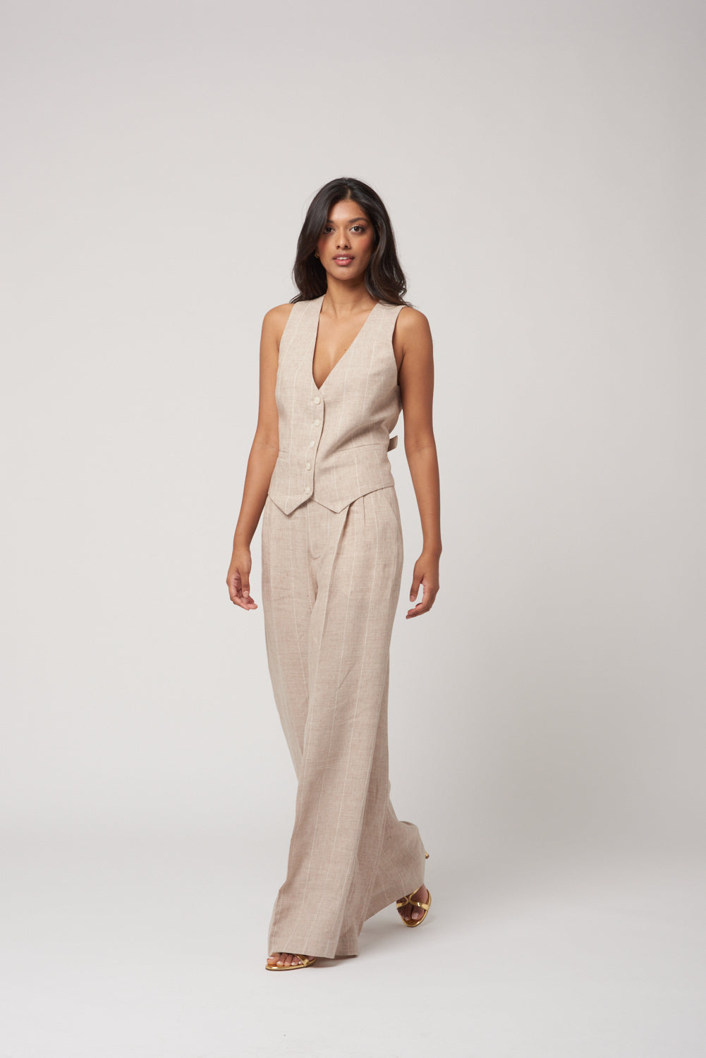 Linen Vest