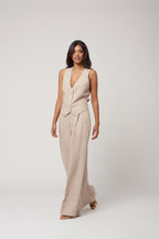 Linen Vest
