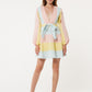 Multicolor Lino Dress