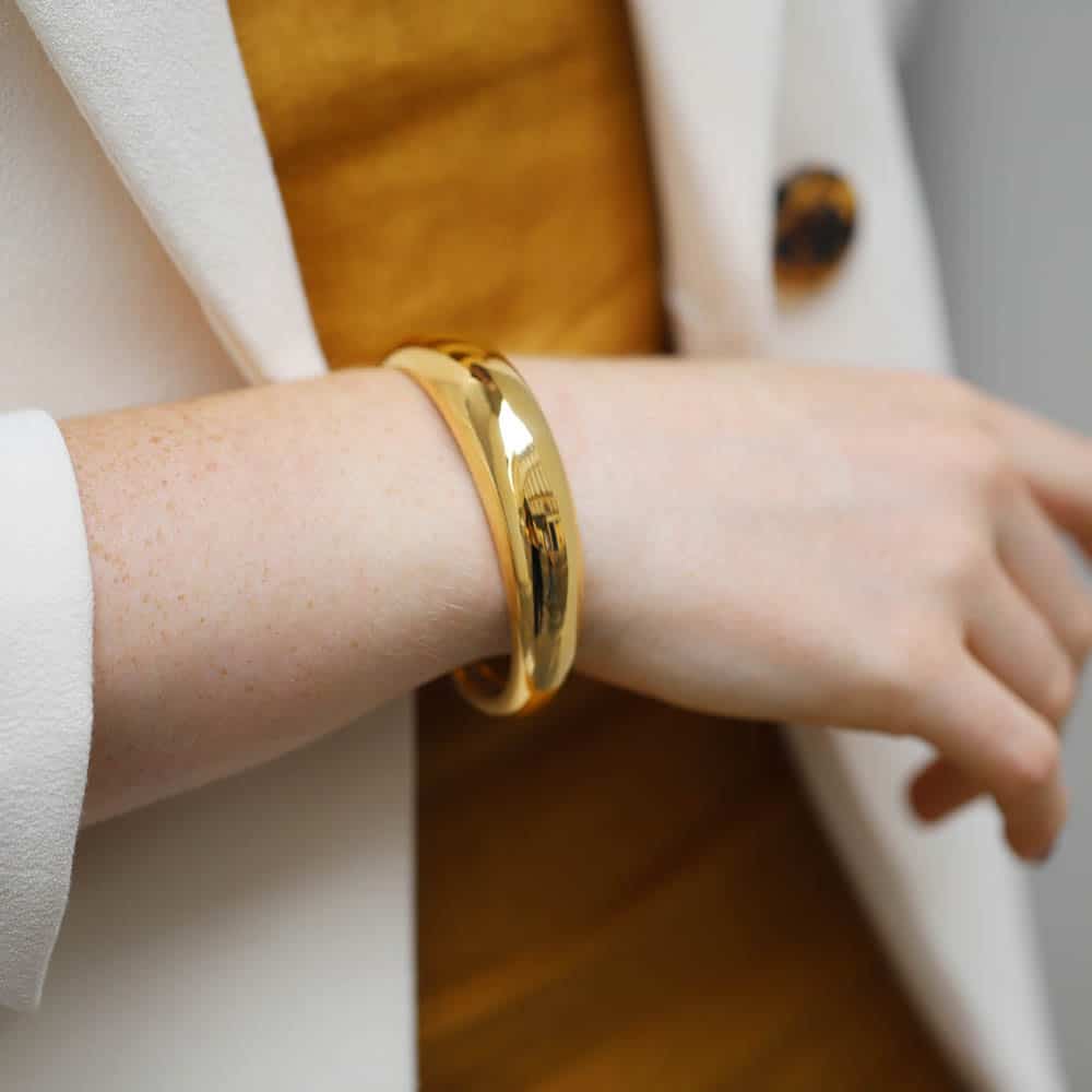 Selene Steel Ring Bracelet