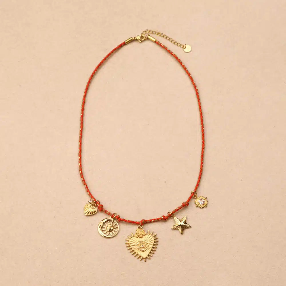 Caléandra Steel Necklace