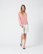 Linen Crema Shorts