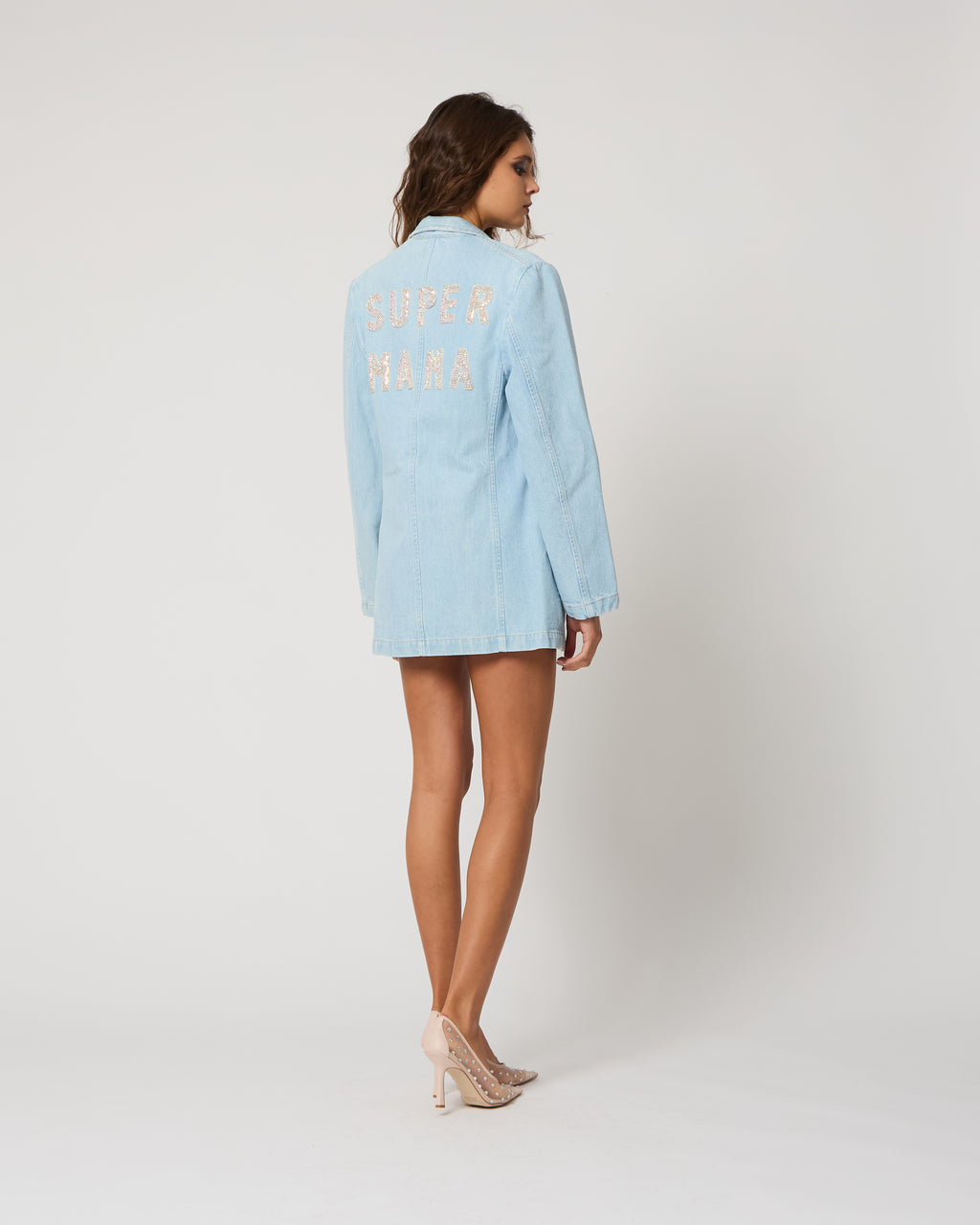 Supermama Denim Blazer