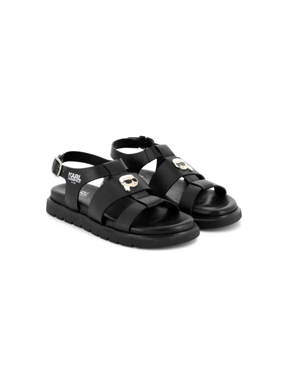 Buckled Leather Sandals