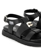 Buckled Leather Sandals