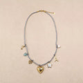 Irisa Steel Necklace