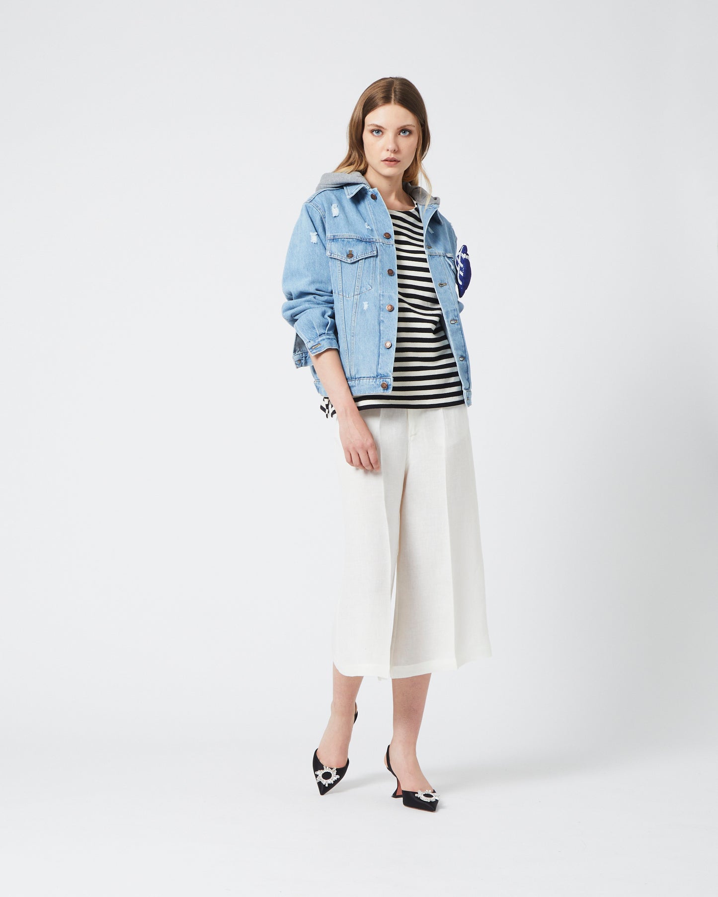 Denim Bomber Jacket