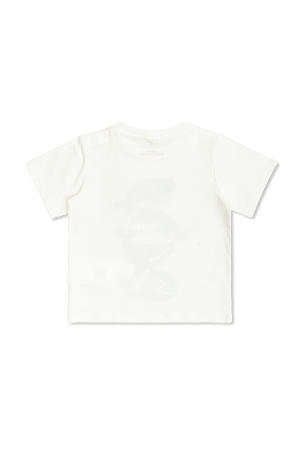 White T-Shirt With Whale Print