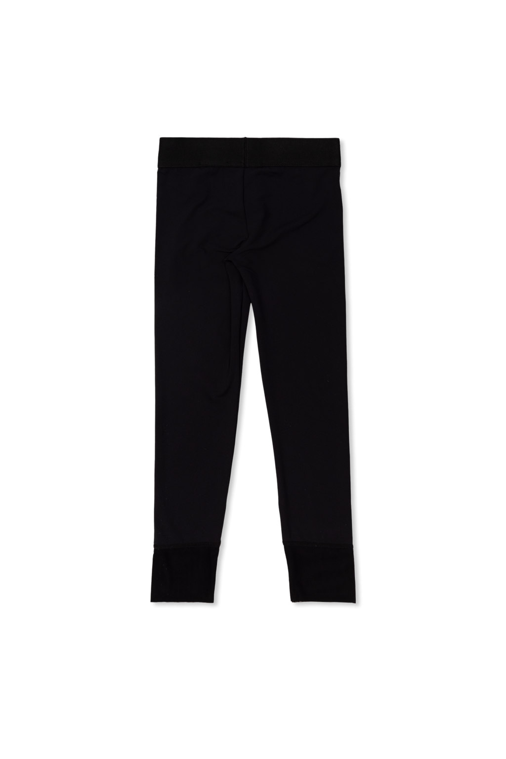 Black Leggings With Logo