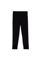 Black Leggings With Logo