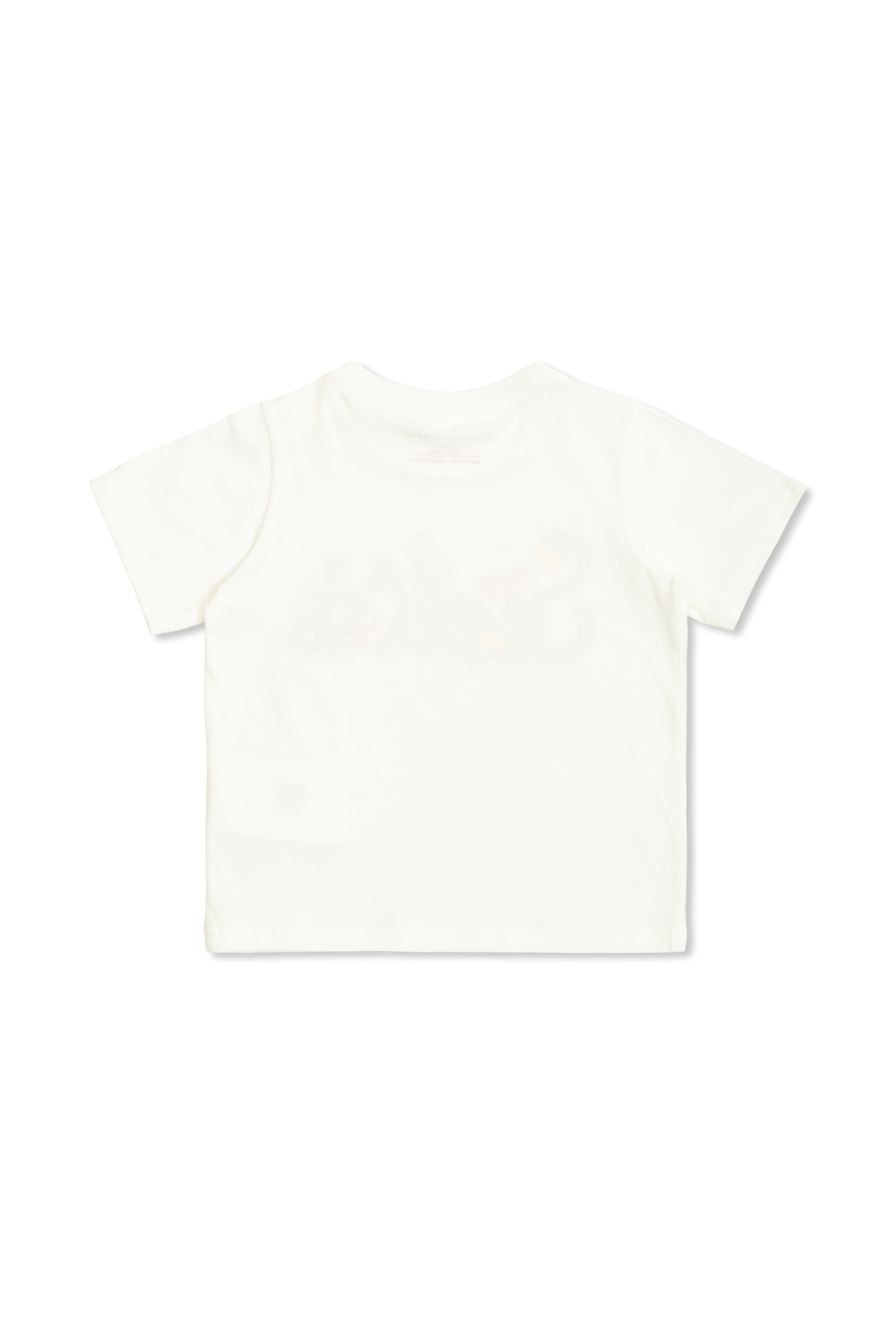 Baby White T-Shirt With Logo Print