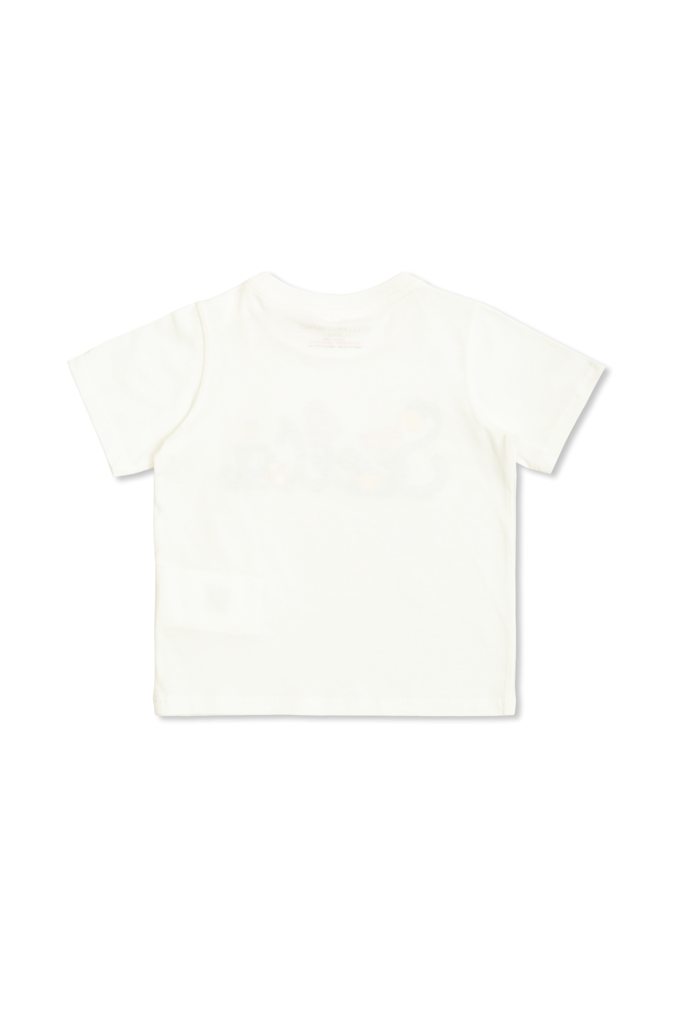 Baby White T-Shirt With Logo Print