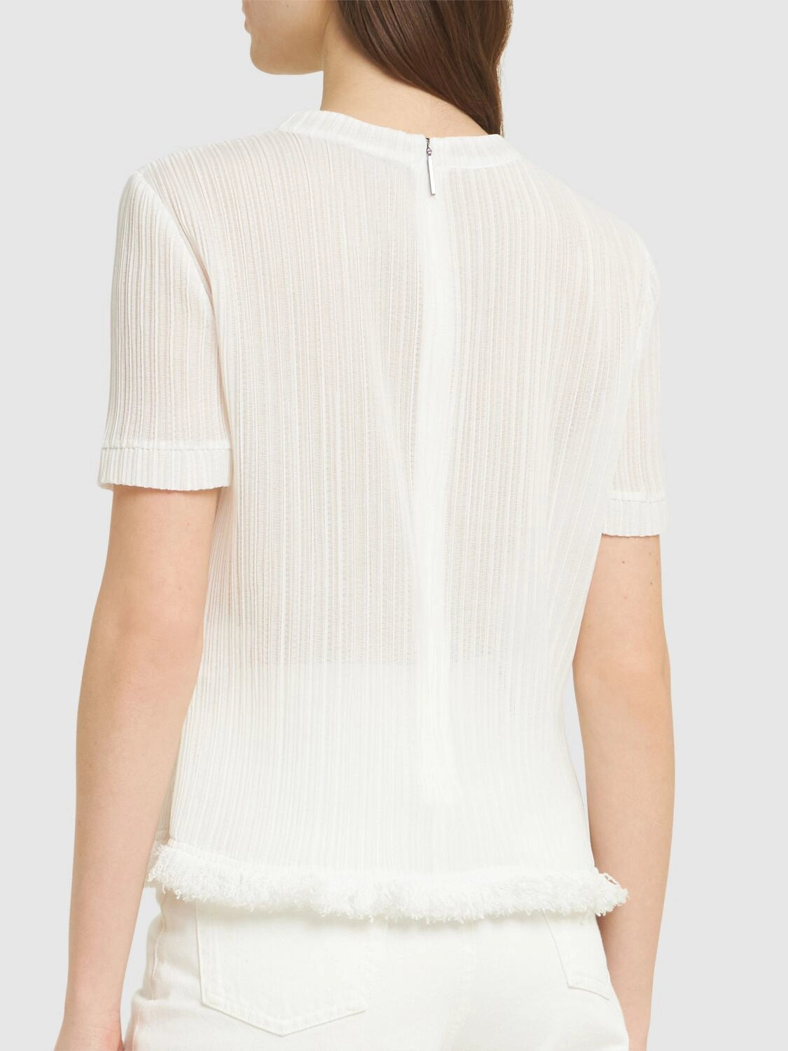 Short Sleeve Pleated Top