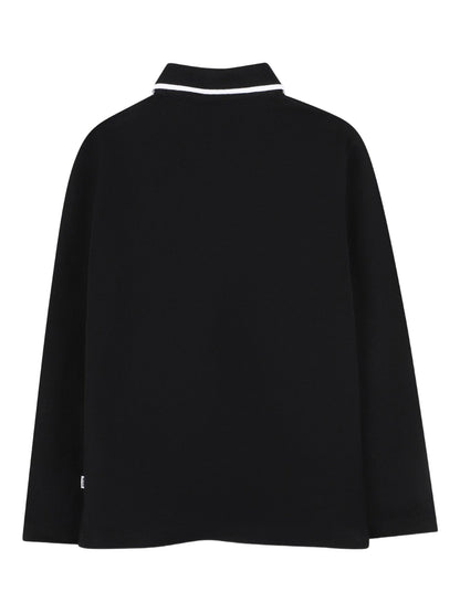 Long-Sleeve Polo Shirt