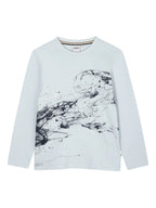 Abstract-Print T-Shirt