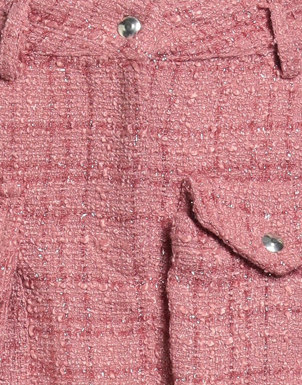Pink Bouclé Skirt