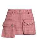 Pink Bouclé Skirt