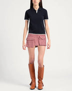 Pink Bouclé Skirt
