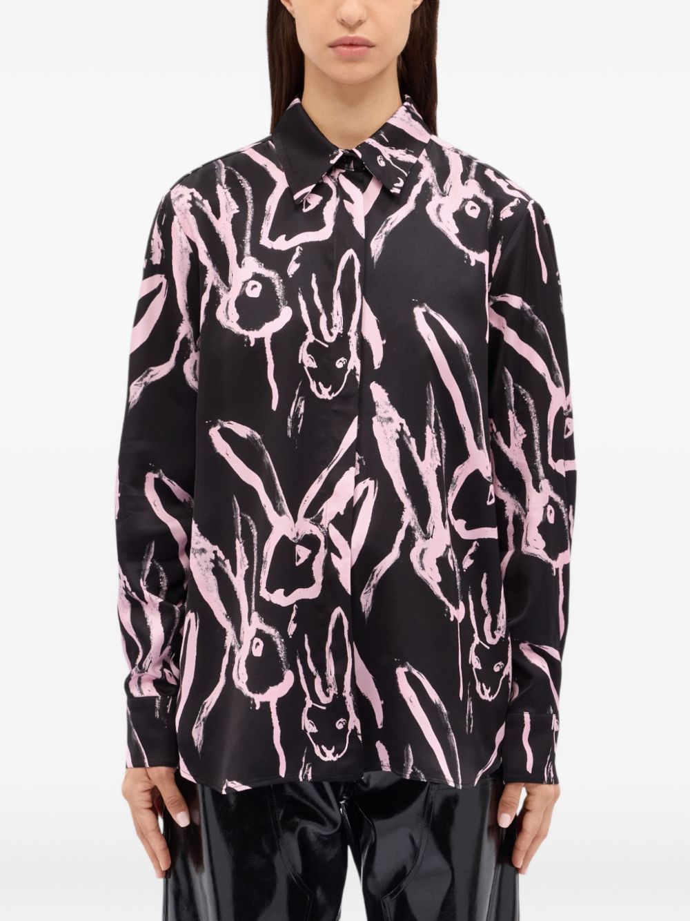 Rabbit Print Shirt