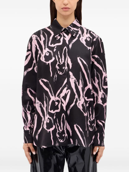 Rabbit Print Shirt