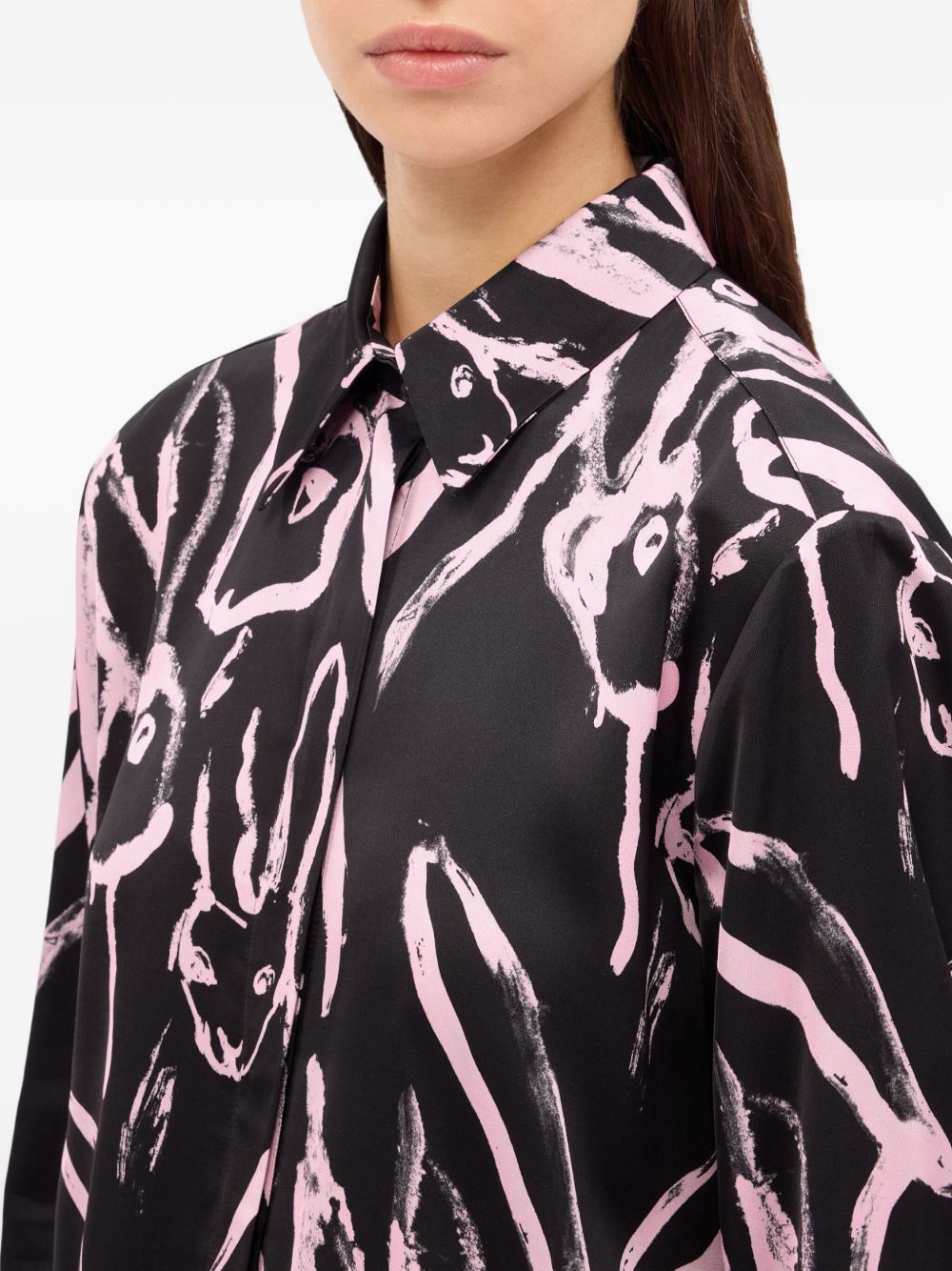 Rabbit Print Shirt